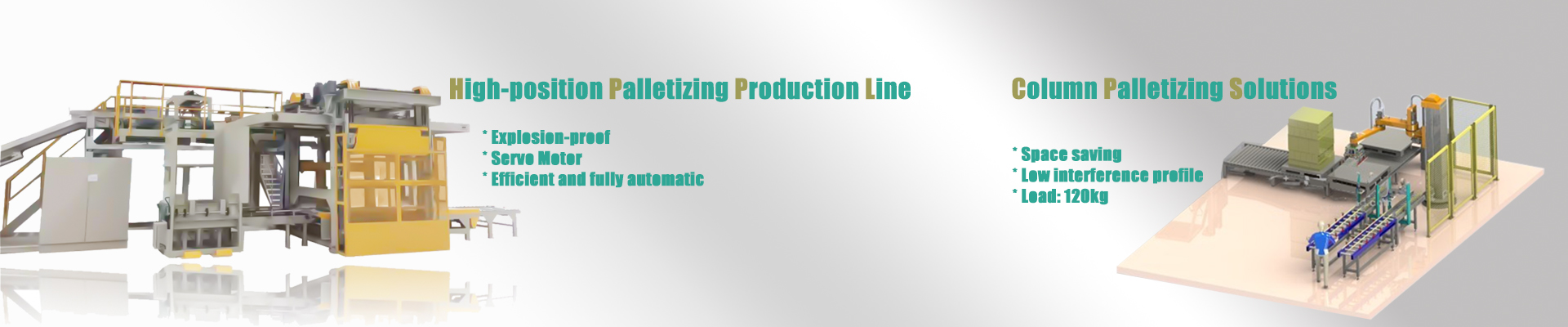 filling and paletizing solution for bulk bag